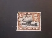 【雲品2】肯尼亞 烏干達 坦噶尼喀Kenya Uganda Tanganyika 1952 Sc 99 FU 庫號#88 