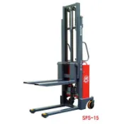 半電動堆高機-SPS-15,牙叉900mm,載重1.5噸,揚高2.5米-倉儲貨運搬運使用