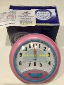 [九尾妖狐] 正品 QUARTZ 復古 簡約 時尚 創意 指針 顯示 電池 學生 鬧鐘 兒童 靜音 小夜燈 床頭鐘