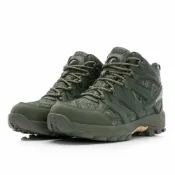 (店+)【GOODYEAR 固特異】正版授權 GOODYEAR固特異 男鞋 登山者M3 動態防水 登山鞋 戶外鞋 運動鞋 [GAMO53525] 綠【巷子屋