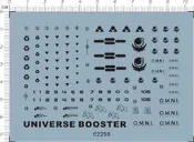 高達模型 MG 創戰強襲/宇宙型.推進器(背包).專用水貼【62298】