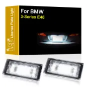 BMW 12v LED 牌照燈適用於寶馬 3 系 E46 2D/M3 330 320 325 318 316 2004 