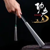 【🔥下殺免運】鋁合金摺扇4/5/6寸復古絹布袖珍迷你金屬太極扇練武便攜防身扇子