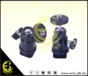 ES數位 球型 小雲台 閃燈 金屬雲台 1/4通用孔 監視器 小螢幕 手機架 迷你 雲台 熱靴 機頂 360度旋轉雲台