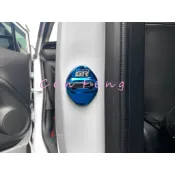 涔峰ＣＦ☆ (藍) COROLLA CROSS 門鎖扣蓋 不鏽鋼 保護蓋 六角鎖蓋 AURIS ALTIS RAV4