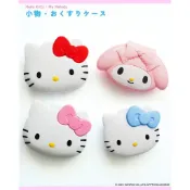 現貨🍯 日本正品 醫藥箱Hello Kitty 凱蒂貓淺藍色 藥盒 收納盒 盒子小物盒 分隔盒【DJ-A0029】5E