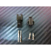 汽機車用 快速接頭 公母接頭 2PIN 兩孔接頭 PIN 2孔 2孔接頭 DIY接線 CCFL驅動器 CCFL光圈 改線