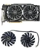 現貨 MSI/微星GTX1060 1070 1080 1080ti RX580 570 ARMOR顯卡風扇