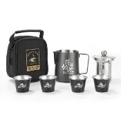 戶外茶具 泡茶組(旅行茶具組 泡茶組 隨身泡茶組 露營杯 露營泡茶組 旅行泡茶 便攜茶具)