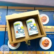 【SHANG JIE SEAFOOD 勝傑水產】清湯鮑魚罐頭禮盒8粒*2罐(年節禮盒/過年/春節/送禮)