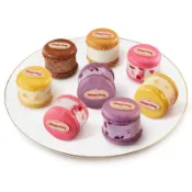 【京站i購物】【哈根達斯 Haagen-Dazs】馬卡龍冰淇淋禮盒8入(冰淇淋口味：草莓/藍莓/芒果/香草/淇淋巧酥/抹茶/開心果/夏威夷果仁)