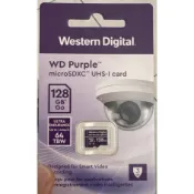 WD 紫標 MicroSDXC micro 128GB 高耐寫監控記憶卡