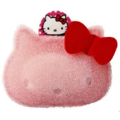 (店+)Hello Kitty 洗手 海綿菜瓜布 泡泡洗澡巾 碎小肥皂再利用