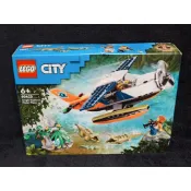 全新 LEGO 樂高積木 60425 城市系列 叢林探險家水上飛機 有盒損