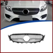 適用於【賓士BENZ 2016-2019款E级W213】滿天星水箱罩改裝