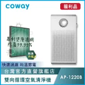 Coway 12坪循環除臭抗敏空氣清淨機 福利品  AP 1220 B 加速對流 省電 AP-1220B 保固一年