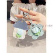 門禁卡套  磁扣 感應扣 通用防盜門鑰匙柄鑰匙套電梯門禁卡套迷你水滴長方形感應卡保護套 悠遊卡套 鑰匙套 V7S9
