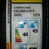 PIRELLI 倍耐力輪胎 Scorpion verde 235 55 19 RF 失壓續跑胎 防爆胎