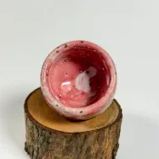 志野燒櫻花鎏金杯