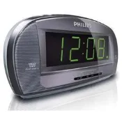PHILIPS 飛利浦 AJ3540 鬧鐘 收音機  床頭音響 鬧鈴 雙鬧鈴 電臺 超大螢幕 方便實用 簡易包裝 全新