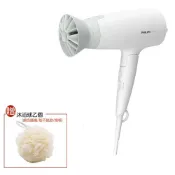 大王家電館 【限量特價+贈浴沐球】PHILIPS 飛利浦輕量溫控護髮吹風機 晨露白 BHD378