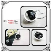 最終幻想 太七狼頭標誌 雙環戒指 項鏈 項鍊 珠鏈 飾品 掛飾 吊飾 cosplay 裝備 太空戰士/太13
