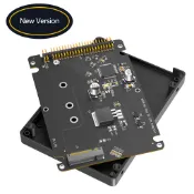 JMT M.2 SATA 轉筆記本電腦 IDE 44Pin 適配器卡,帶塑料外殼,用於 M.2 SATA B Key 2