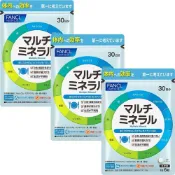 (店+)【FANCL 芳珂】多種礦物質綜合補充錠 鋅鐵鎂鈣四合一 均衡礦物質配方