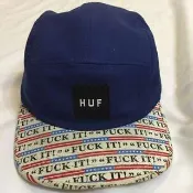 Huf 五片帽 五分割 （ Supreme Stussy Bape Aes Remix Huf) 宜蘭縣