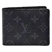 LV Louis Vuitton路易威登 M62294經典Slender系列Monogram帆布印花對折短夾(8卡)