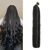 【✨桃園出貨/滿199免運✨】嘻哈捲髮French Curls Loose Wave Braiding鉤針化纖發法式新款
