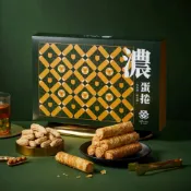 Cheese Duke 起士公爵 乳酪+花生綜合濃蛋捲禮盒(10入/盒)x3-2026植享生活中秋禮盒
