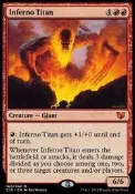 MagicStar 魔風單卡 指揮官2015 煉獄泰坦 Inferno Titan 英文 