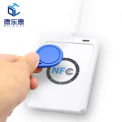 ACR122U RFID 智能卡讀卡機 非接觸式讀寫複製器 NFC/USB 雙介面 支援 13.56MHz S50/M1