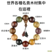 【朴朴優選】檀木佛珠 多寶珠手串 男小葉紫檀文玩手鍊 念珠 沉香念珠 黃花梨木珠