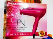 享受寵愛你 TESCOM 白金奈米膠原蛋白吹風機 附烘罩 日本製 型號: TCD5000TW
