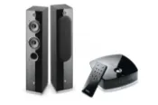 【小惡魔市集】Focal Easya Powered、數位USB+光纖+同軸+藍牙+類比RCA訊源輸入、主動式無線喇叭 =〉 鋼琴烤漆黑 - 轉運有碰傷、大減價回饋