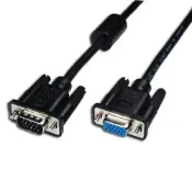 Cable 纖細型高解析度VGA視訊線 15Pin公-母 1.8M