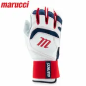 全球選品1館 生活百貨 【九局棒球美國MARUCCI SIGNATURE WRAP 成人長護腕型打擊手套