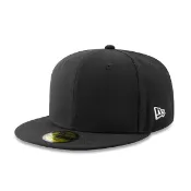 【NEW ERA】經典 素帽 經典黑 59FIFTY 全封帽 素面 簡約 穿搭 潮流 嘻哈【ANGEL NEW ERA】