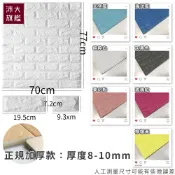 3D立體壁貼 3D壁貼 立體壁貼 磚紋壁貼 文化石壁貼 仿磚紋壁貼 牆面修補貼 壁貼 壁紙 【B01】 【沛大旗艦店】