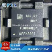 .原裝 KLMBG4GEUF-B04P 封裝BGA-153 EMMC/32G 高性能儲存器IC