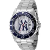 INVICTA 英威塔 MLB 美國大聯盟 New York Yankees 紐約洋基隊 聯名水鬼款 棒球 運動 水鬼