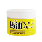 【Loshi】日本ROLAND馬油保濕乳霜220g(國際航空版)