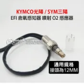 光陽 三陽 車系 EFI 含氧感知器 O2 感應器（接頭12MM）GT 奔騰 V1 V2 原廠規格 副廠