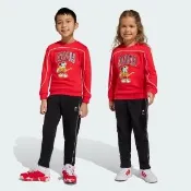 【adidas 愛迪達】DISNEY 運動套裝 長袖/長褲 童裝 JZ7671