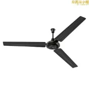 【大風力】吊扇 工業吊扇 鐵葉吊扇 客廳吊扇 商用吊扇 宿舍吊扇 黑色56寸 家用商用兩用