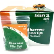 💖 英國 Sharrow (SKINNY XL x200) 6mm 一包200顆粒裝 緊身細長捲煙濾嘴頭 原廠正品👍