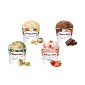 【Haagen-Dazs 哈根達斯】寵愛品脫4入組 (9/21超大牌 限時$175/杯) 熱賣口味 開心果 中秋 禮物