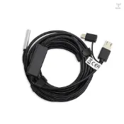 3 合 1 USB2.0 Micro USB Type-C 內窺鏡檢查內窺鏡攝像頭 5.5mm 內置 6 個可調節 LE